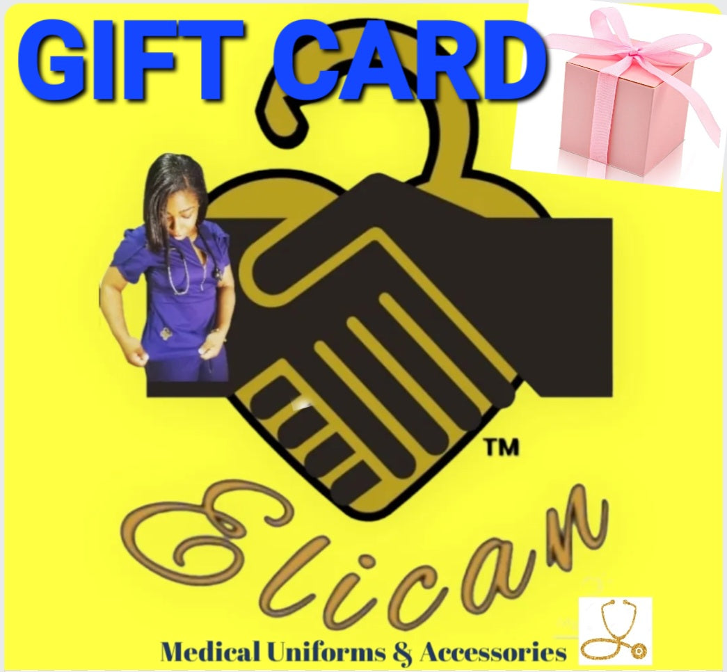 ELICAN SCRUBS & ACCESSORIES GIFT CARD