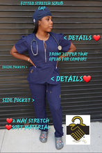 Load image into Gallery viewer, QUEEN  COLLECTION SCRUB Set.
